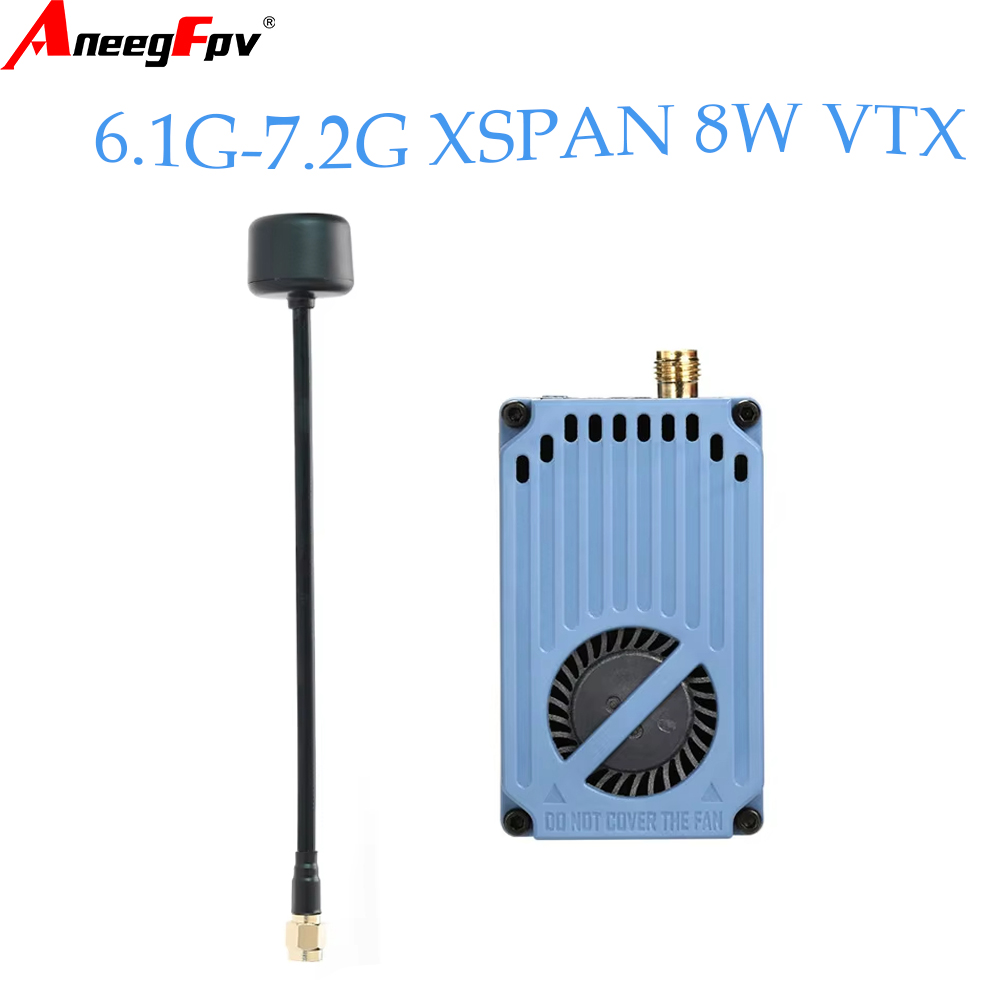 Rc Transmitter - RUSHFPV 6.1‑7.2G 8W X61728 VTX Videozendermodule