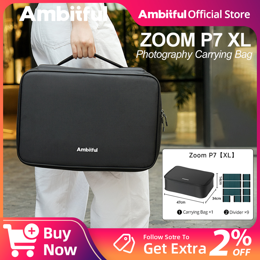 Drone With Camera - Ambitful ZOOM P7II XL Fotografie Opbergtas