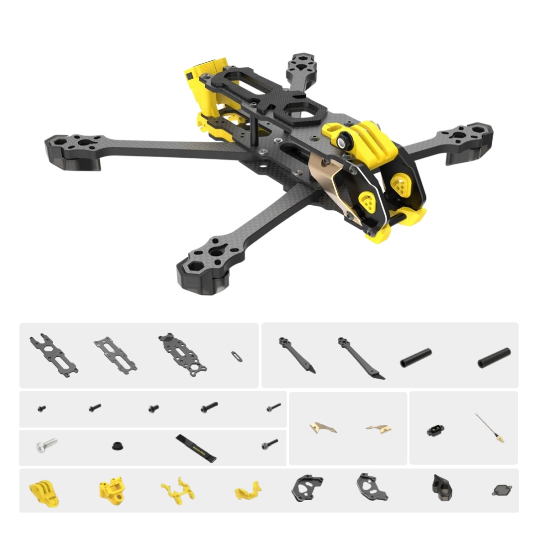 Mario 5 Frame Kit DC / XH-vers - Drone Frame recensie en prijs