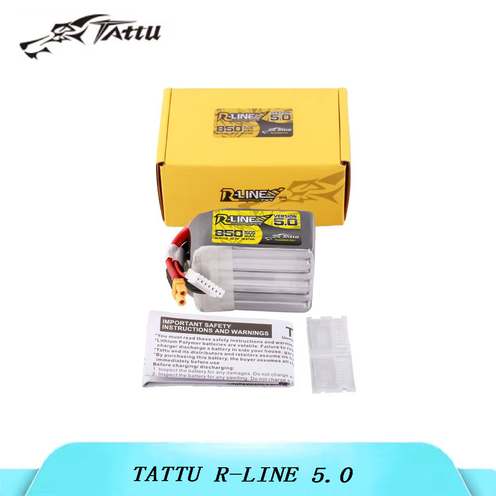 TATTU R-LINE 5.0 3S 4S 6S Lipo - Lipo Battery 6S recensie en prijs