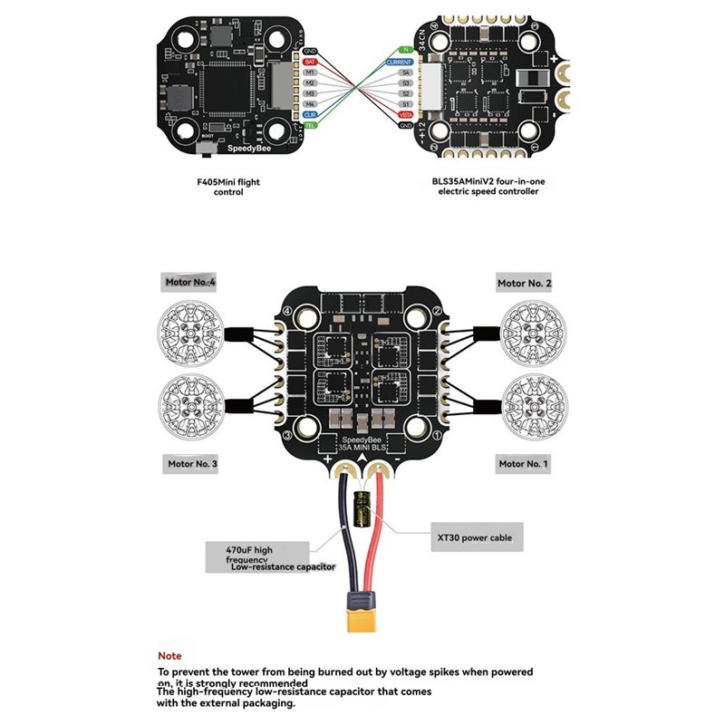 B92B voor SpeedyBee F405 Mini  - F405 Flight Controller recensie en prijs
