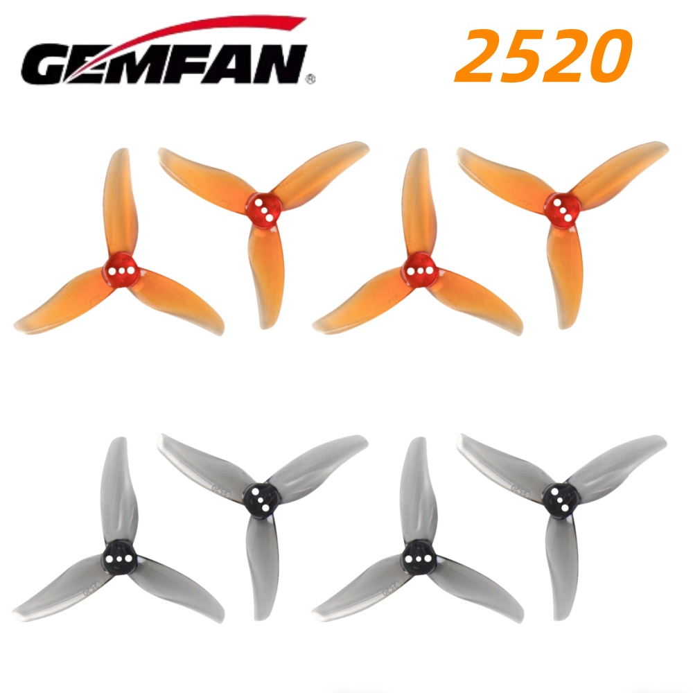 4Pairs Gemfan Hurricane 2520 2 - 5 Inch Propeller recensie en prijs