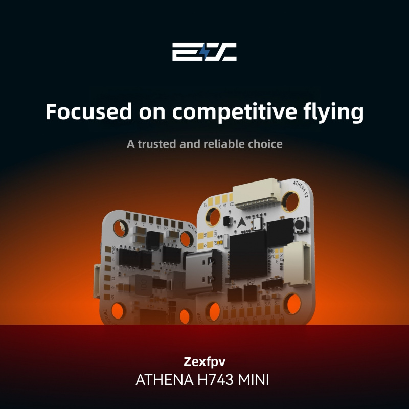 ZEX ATHENA H743 Mini Flight Co - Betaflight Fc recensie en prijs