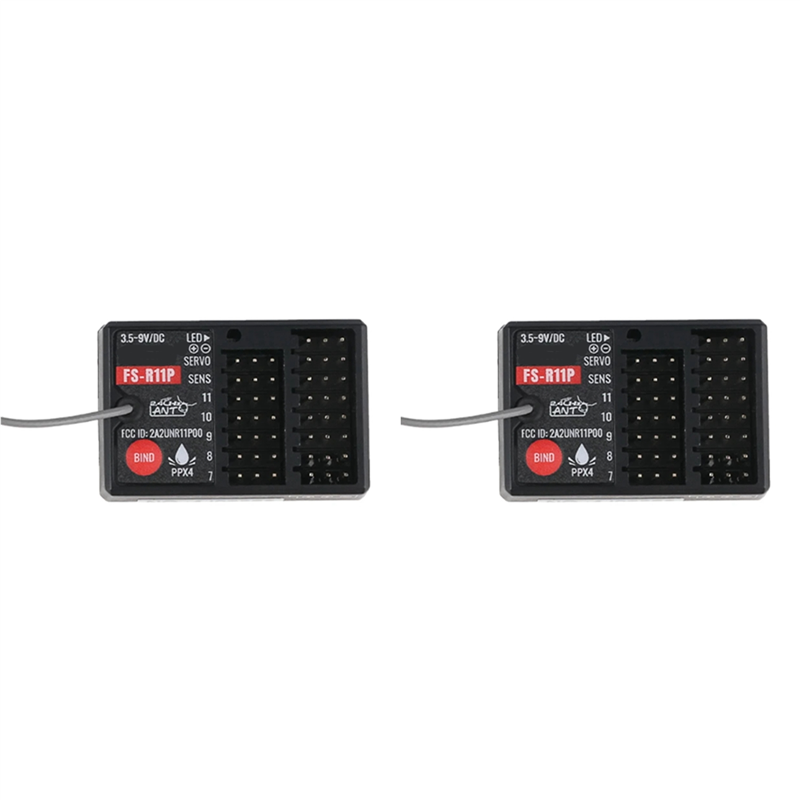 2X FS-R11P-ontvanger voor FLYS - Flysky Transmitter recensie en prijs