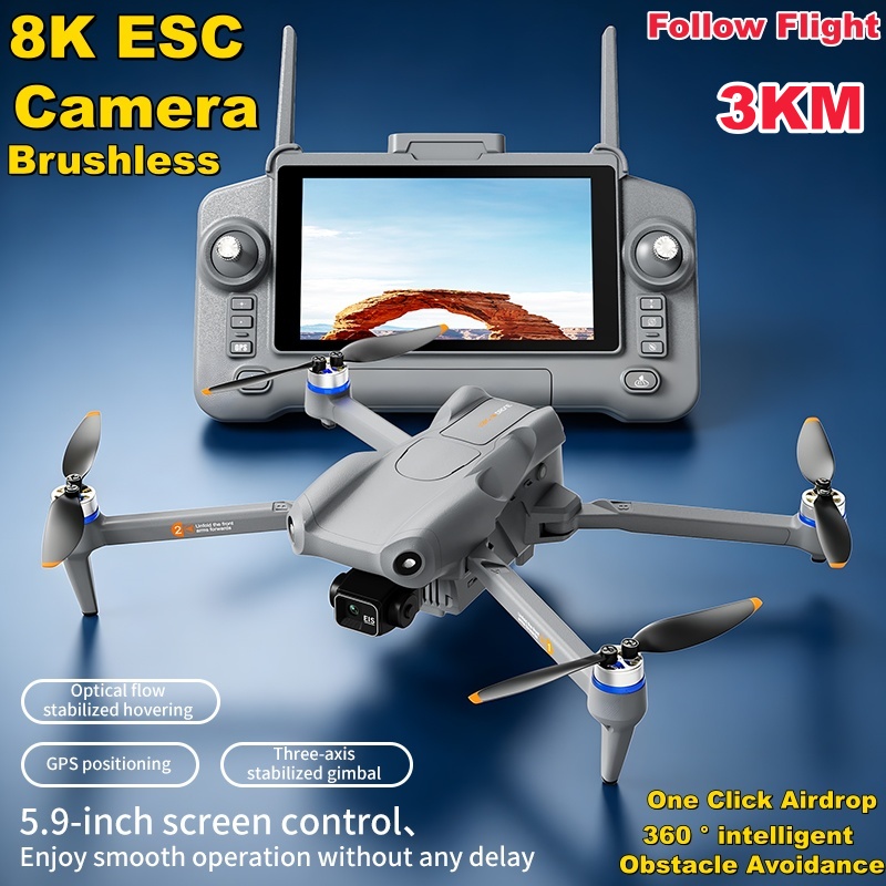 5,9 inch touchscreen, 3-assige - Drone Gimbal recensie en prijs