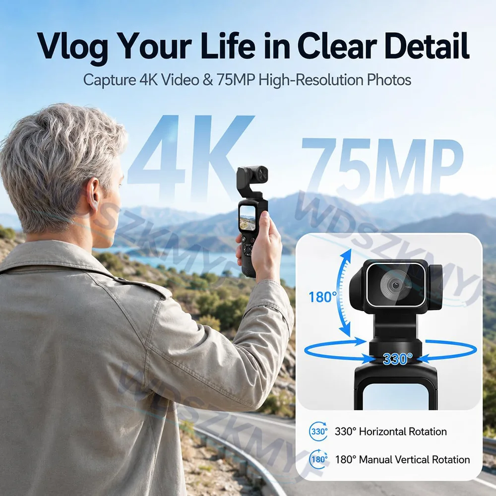 2026 NIEUWE 4K Pocket Sportcam - Runcam Camera recensie en prijs