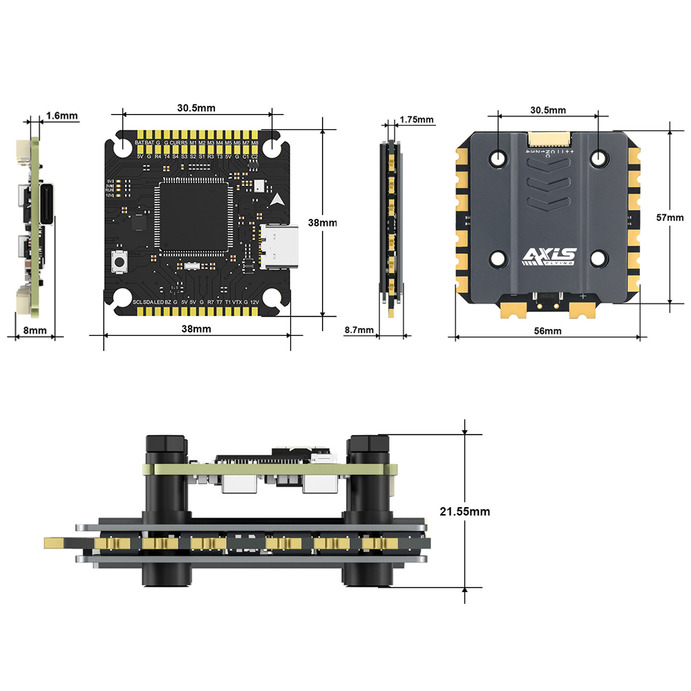 Axisflying Argus Pro ECO F722  - Drone Esc recensie en prijs