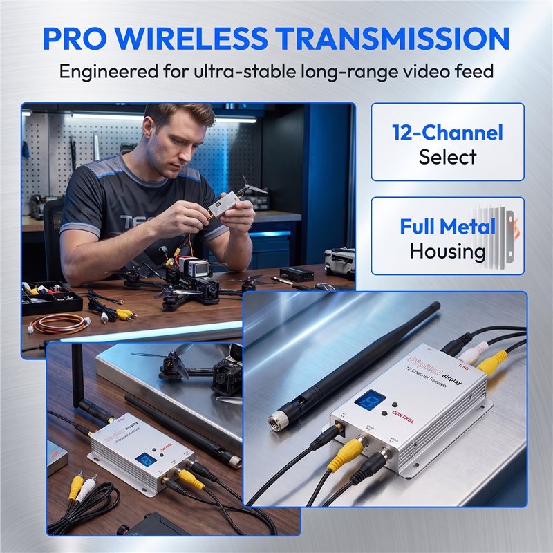 AS96 – voor FPV-videotransmitt - Rc Transmitter recensie en prijs
