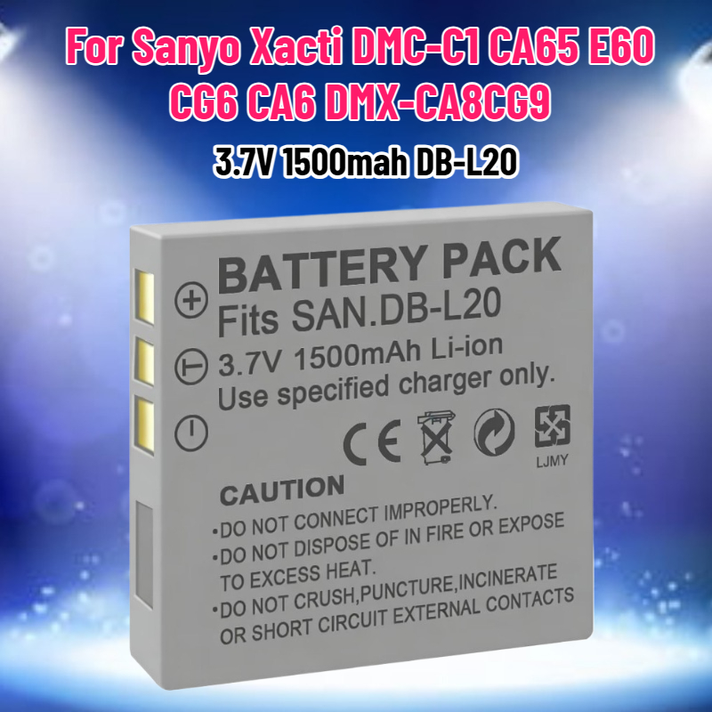 3.7V 1500mAh DB-L20 batterij v - Drone With Camera recensie en prijs